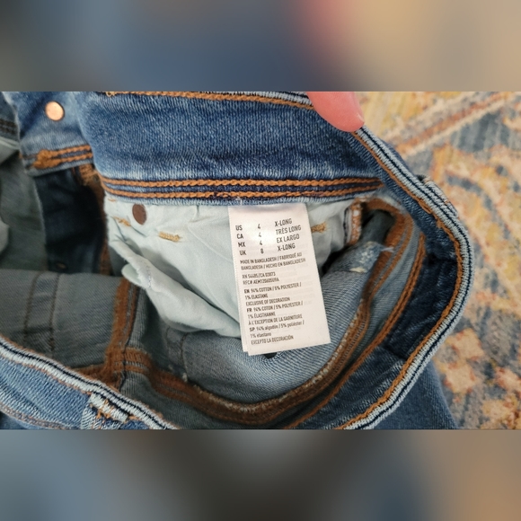 American Eagle jeans 4 extra long boot cut - Picture 2 of 7